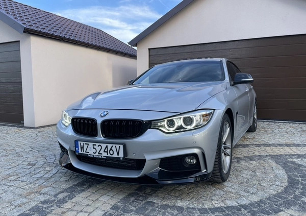 BMW Seria 4 cena 89500 przebieg: 164803, rok produkcji 2015 z Skała małe 704